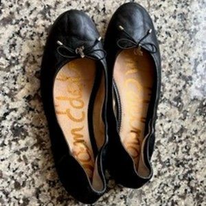 Sam Edleman Black Ballet Flat